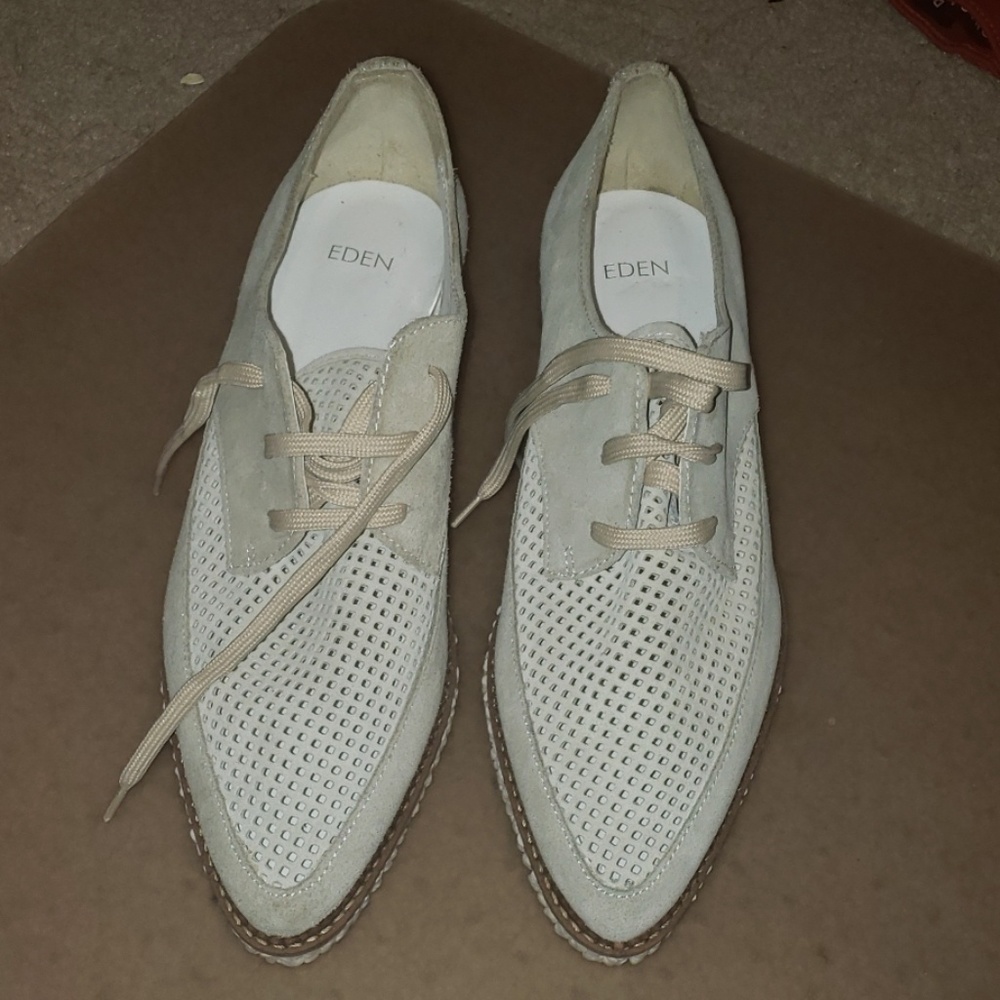 Eden brand suede creeper type shoes NWOT - Picture 3 of 8